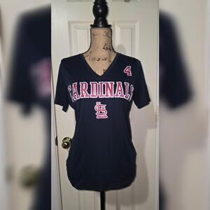 Cardinals Women's Navy and Black Shirt